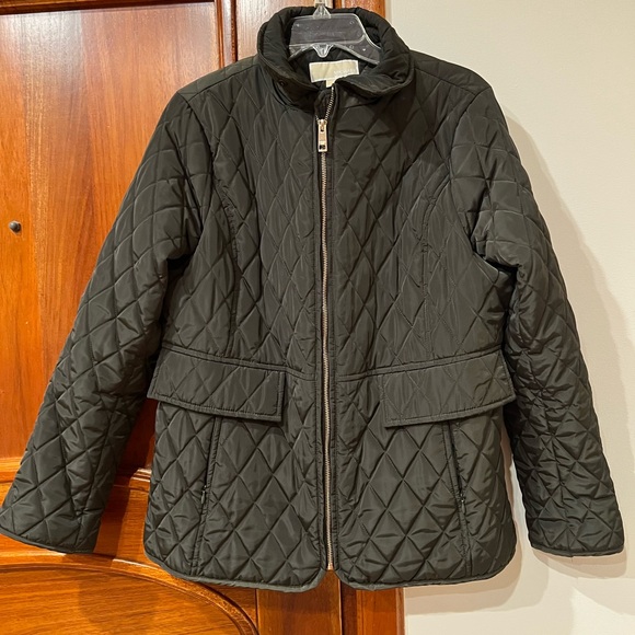 MICHAEL Michael Kors Olive  Green Quilted Jacket - Picture 1 of 5
